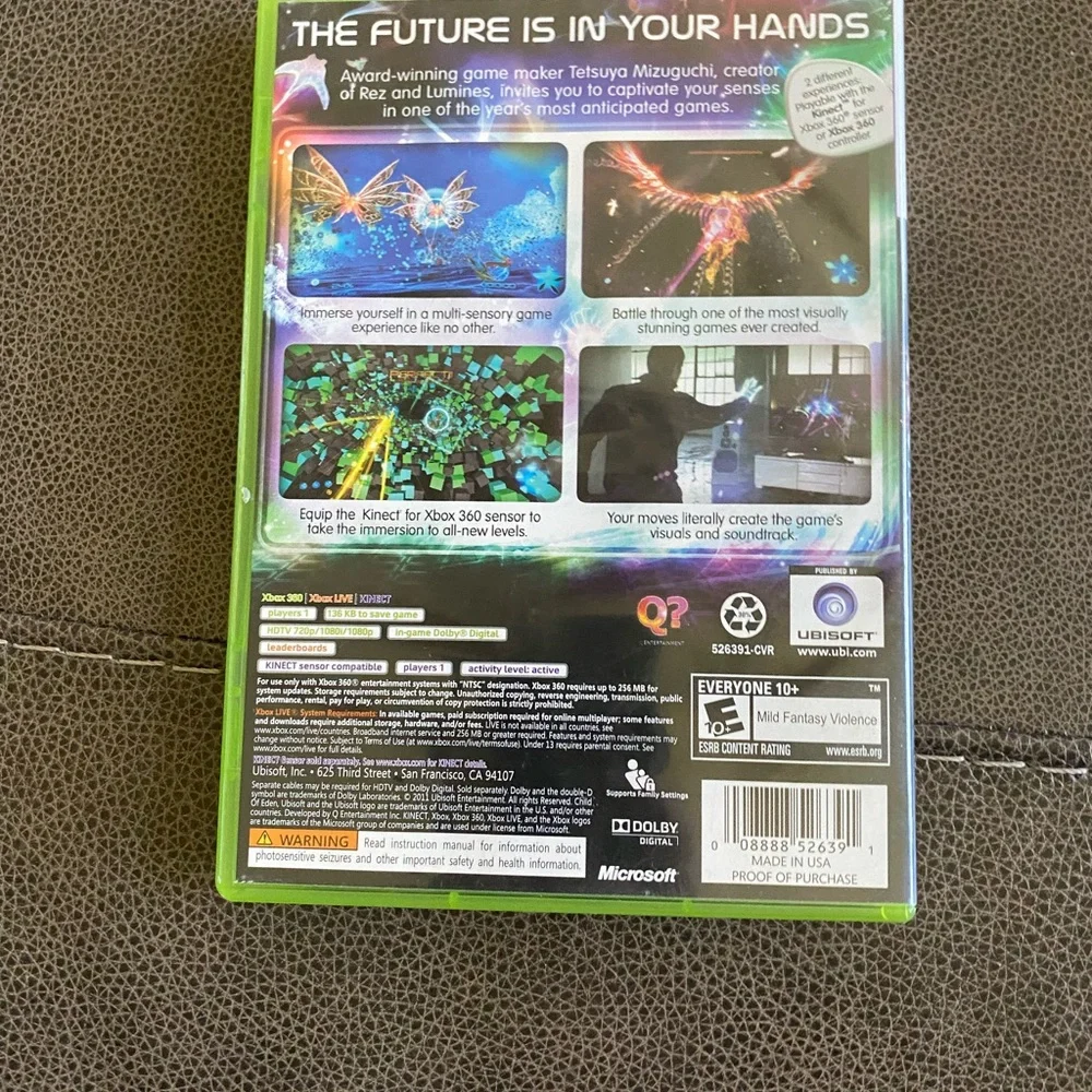 Child of Eden (Microsoft Xbox 360, 2011)